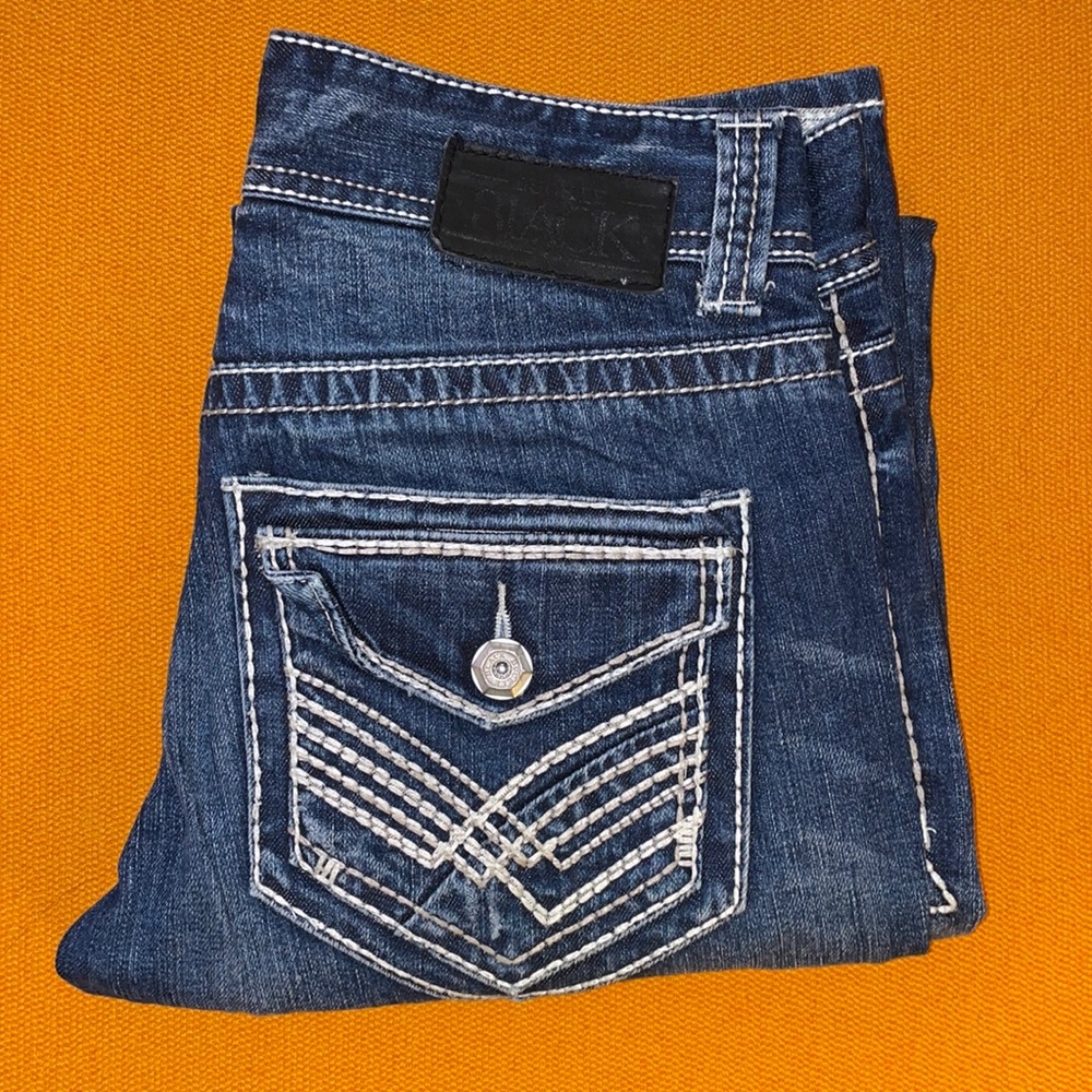 Buckle Black Men’s Jeans Straight Fit